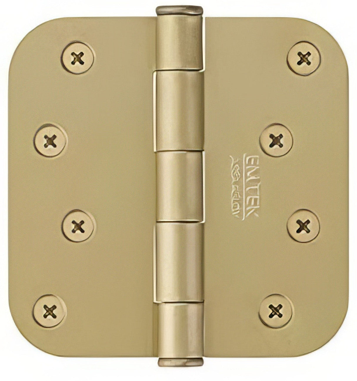 Emtek 91034US4 satin brass plain bearing hinge