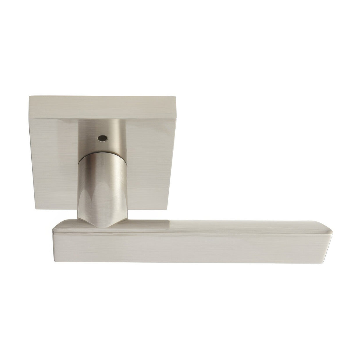 Better Home Products 91215SN Santa Cruz privacy privacy door lever, additional view