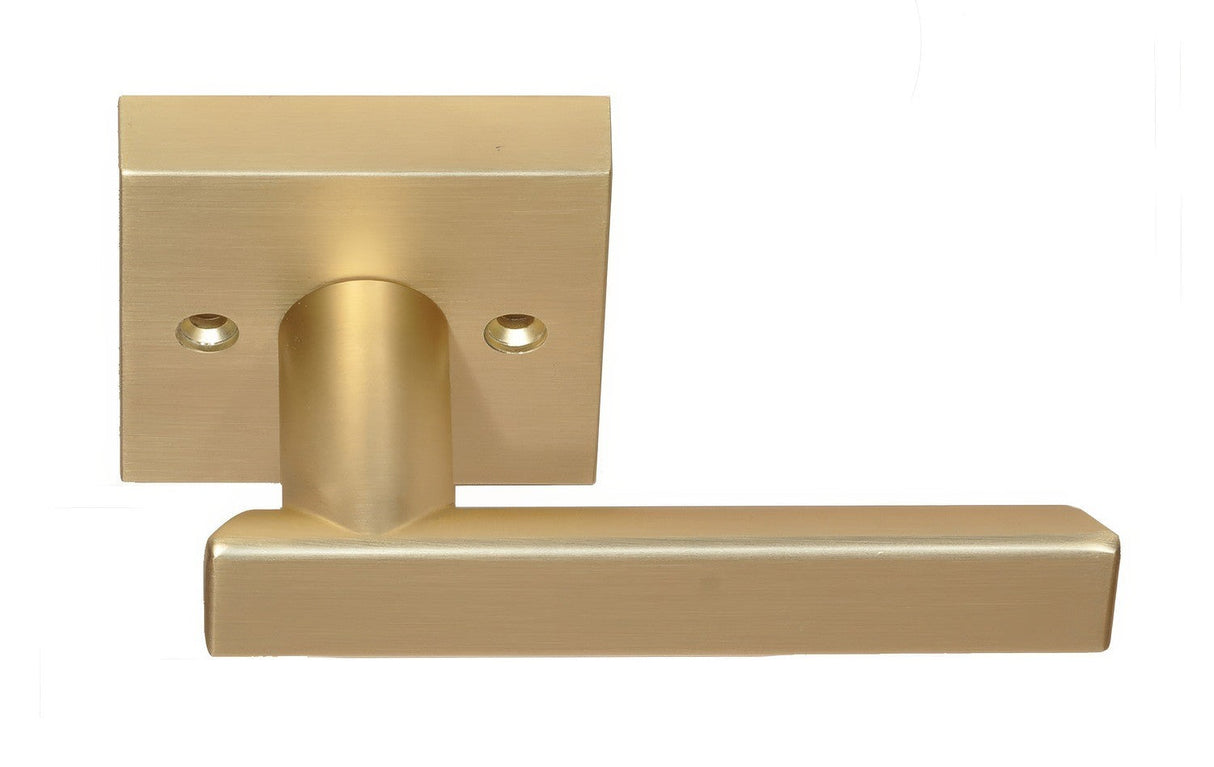 Better Home Products 91304SB Santa Cruz dummy dummy door lever, additional view