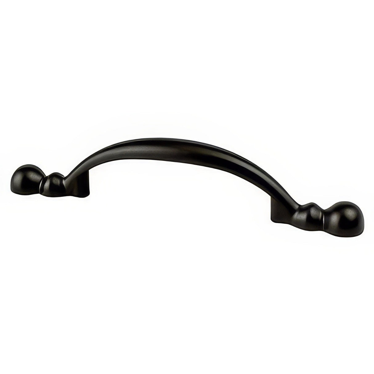Berenson 9134-1055-P matte black cabinet handle pull