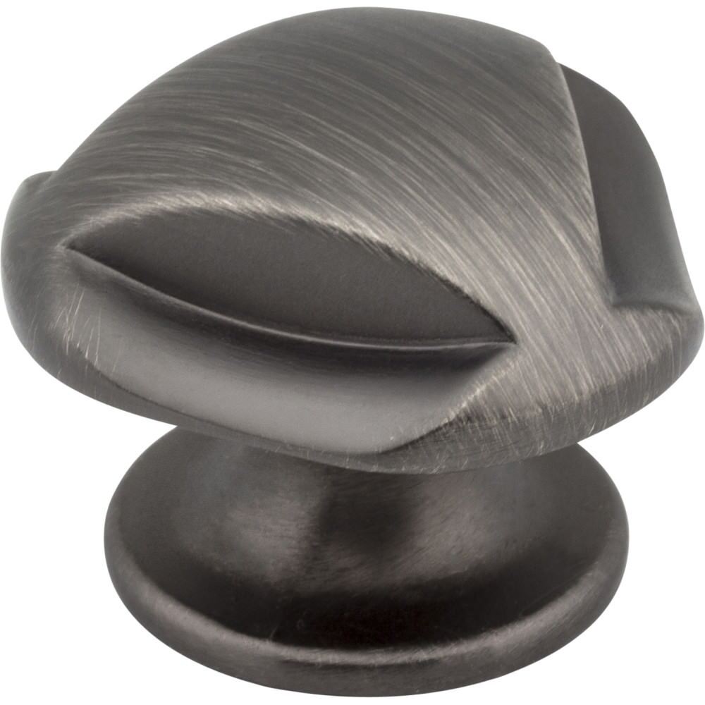 Jeffrey Alexander 915BNBDL brushed pewter cabinet knob