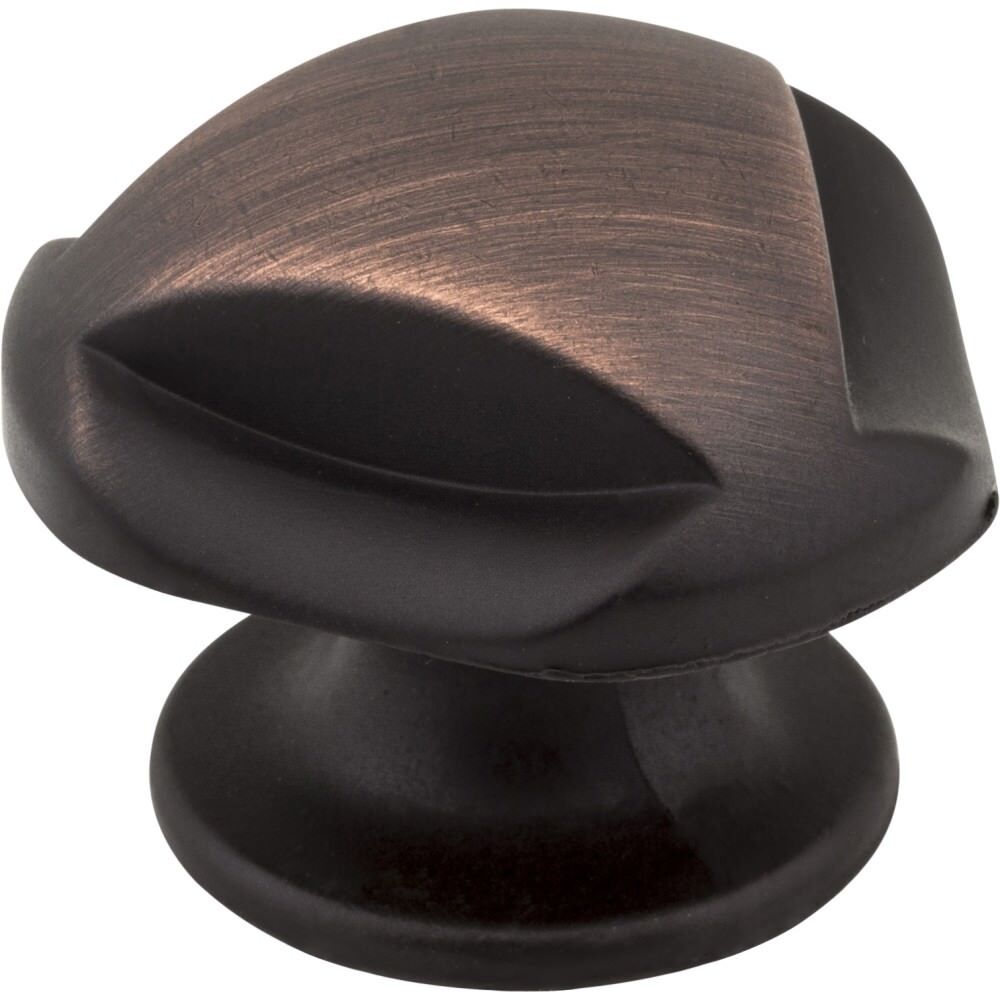 Jeffrey Alexander 915DBAC brushed oil rubbed bronze cabinet knob