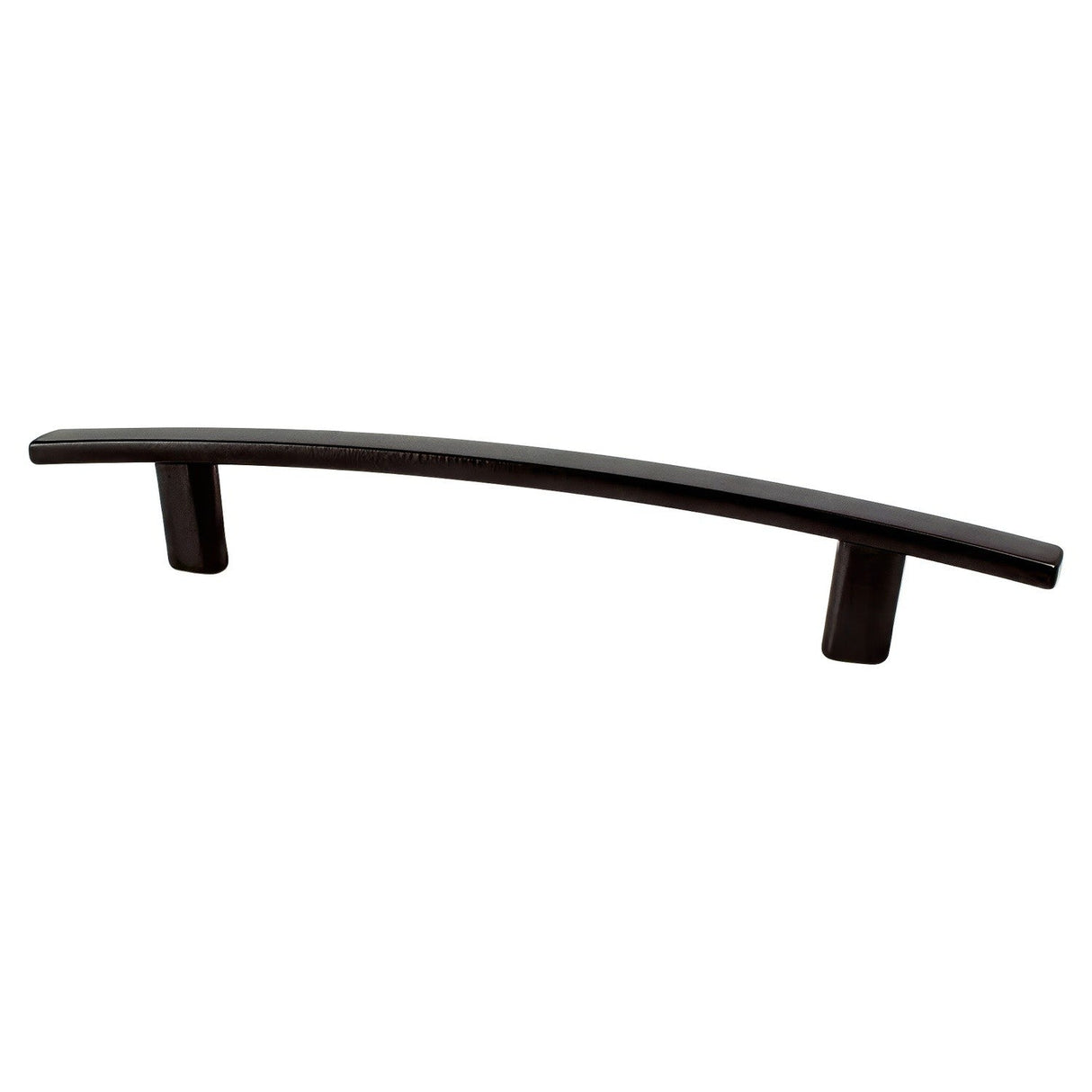 Berenson 9178-1055-P matte black arched cabinet pull
