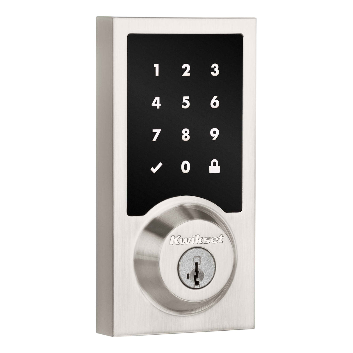Kwikset 918CNTZW700 Contemporary Home Connect Touchscreen Connected Smart Lock Deadbolt in Venetian Bronze - 918CNTZW700-15S