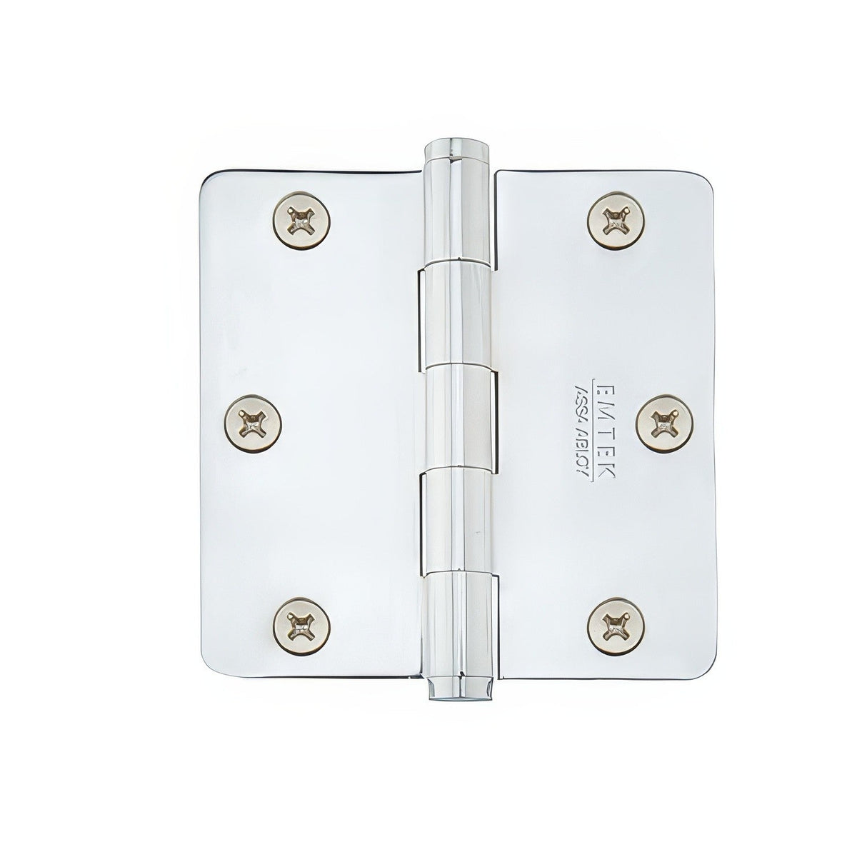 Emtek 92023US26 Door Hinges plain bearing hinge in satin stainless, additional view