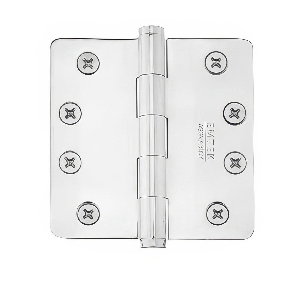 Emtek 92034US14 plain bearing hinge in black, additional view