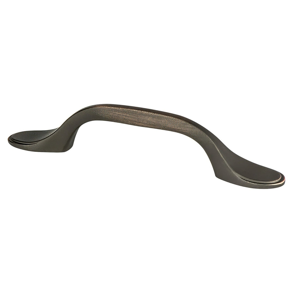 Berenson 9345-10WN-P Traditional Advantage One arched cabinet pull in satin stainless, additional view
