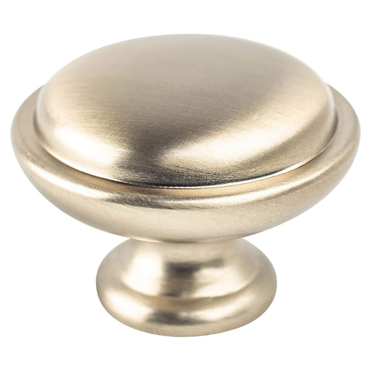 Berenson 9347-10CZ-P champagne round cabinet knob