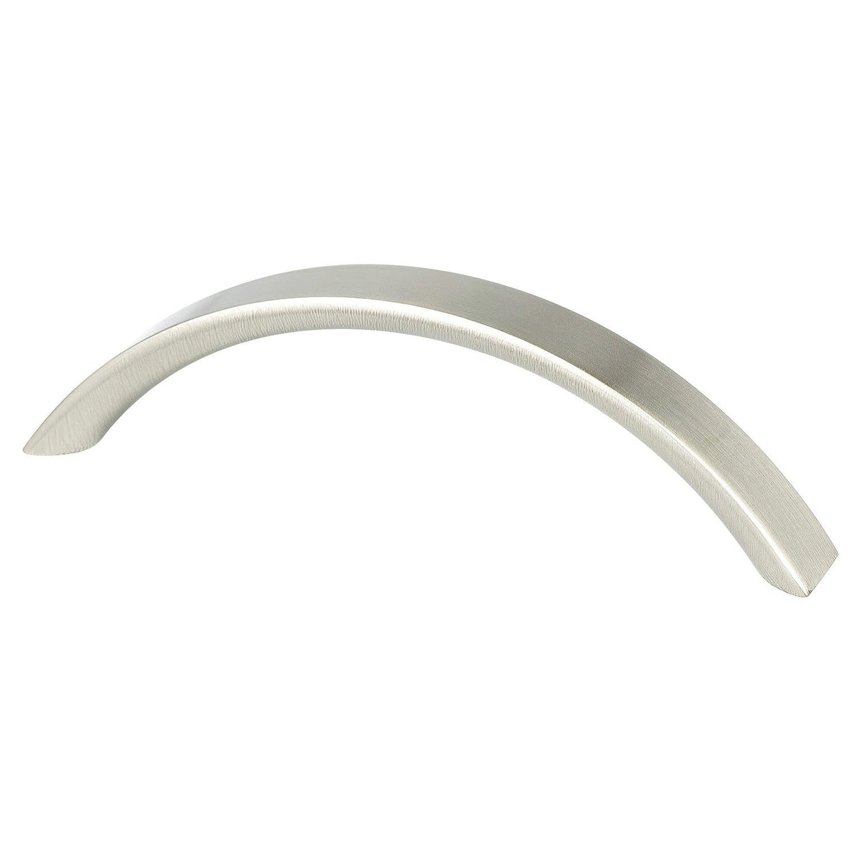 Berenson 9395-1BPN-P brushed nickel arched cabinet pull