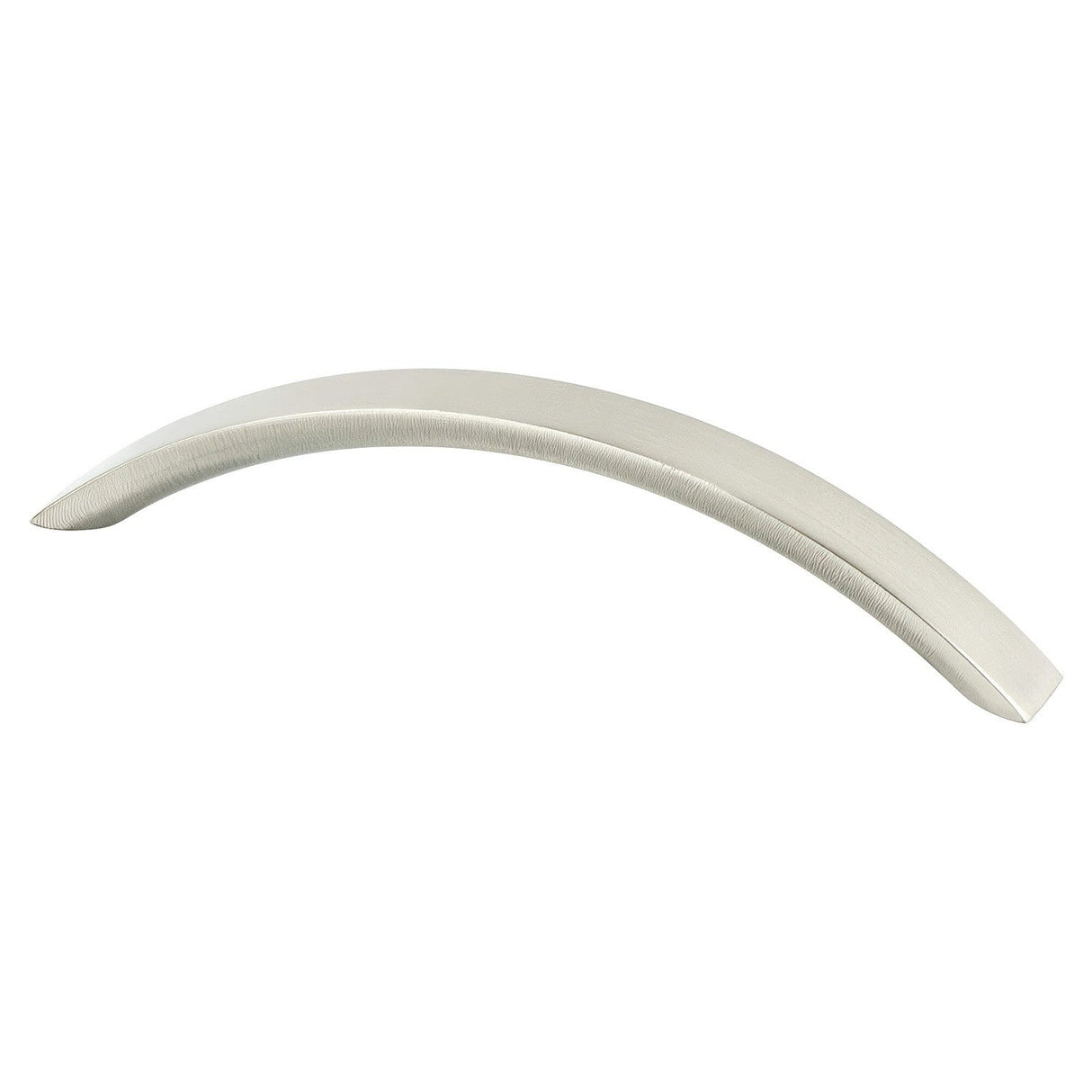 Berenson 9398-1BPN-P brushed nickel arched cabinet pull