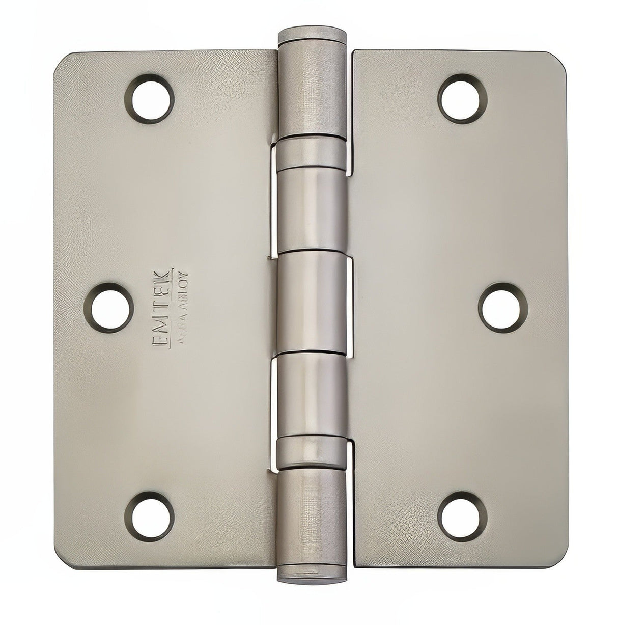 Emtek 94023TWB ball bearing hinge in satin stainless, additional view