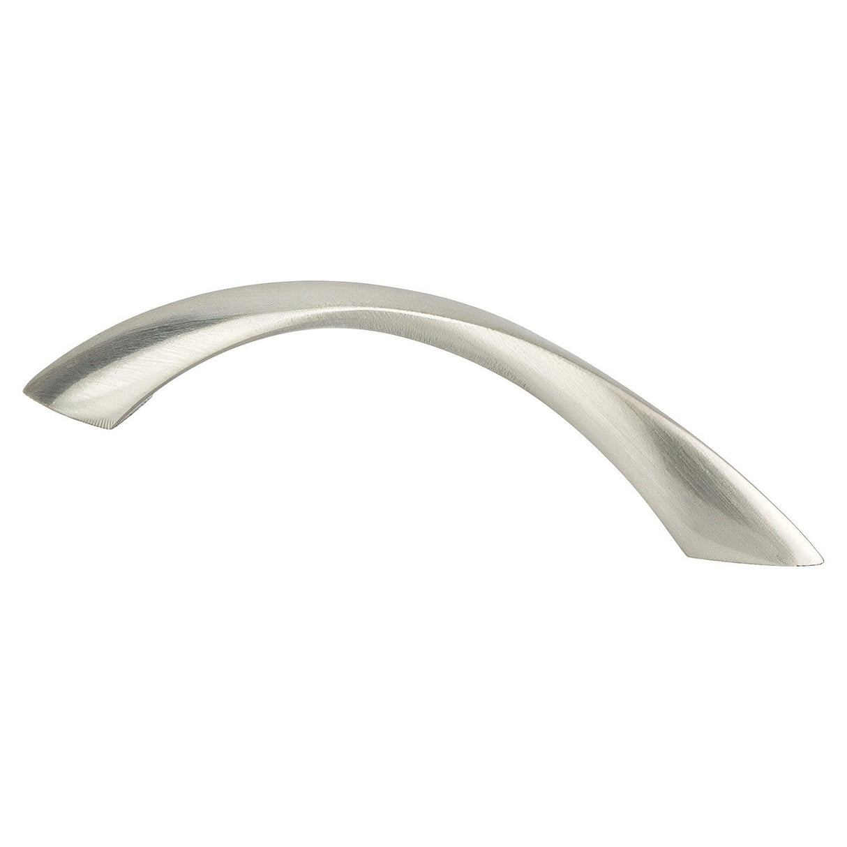 Berenson 9409-1BPN-P brushed nickel arched cabinet pull