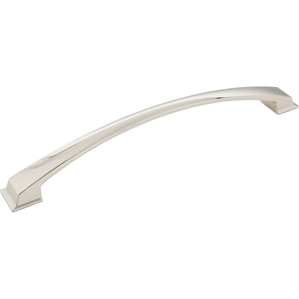 Jeffrey Alexander 944-12NI polished nickel cabinet drawer pull