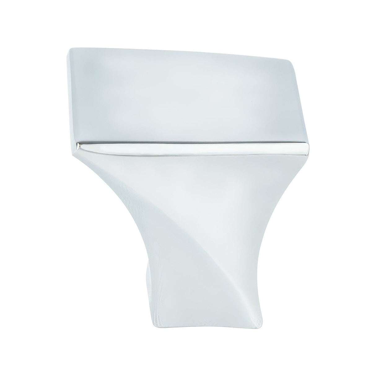 Berenson 9479-1026-P Fluidic cabinet knob in satin stainless, additional view