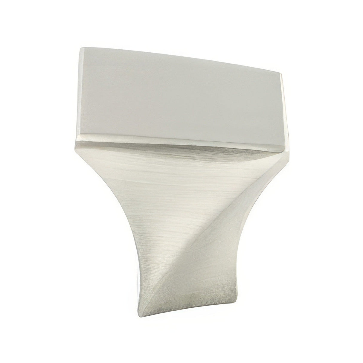 Berenson 9480-1BPN-P Fluidic cabinet knob in satin stainless, additional view