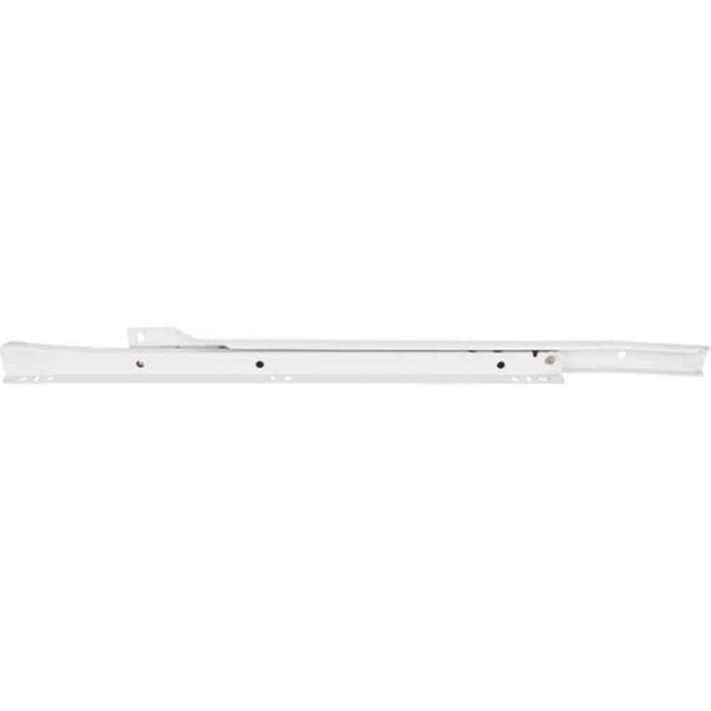 Hardware Resources 9500CL white self closing double captive slide