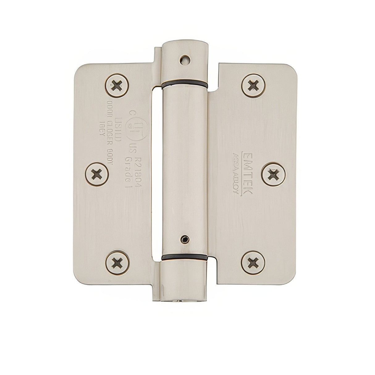 Emtek 95033US15 satin nickel spring hinge