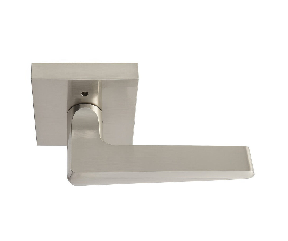 Better Home Products 95215SN Tiburon privacy privacy door lever, additional view