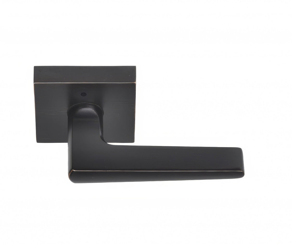 Better Home Products 95244BLK Tiburon privacy privacy door lever, additional view