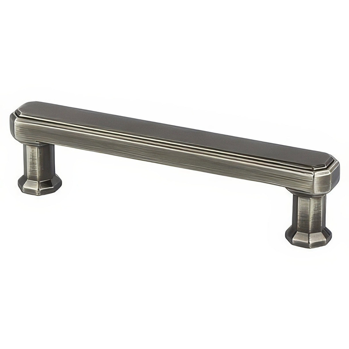 Berenson 9577-1VTN-P vintage nickel cabinet handle pull