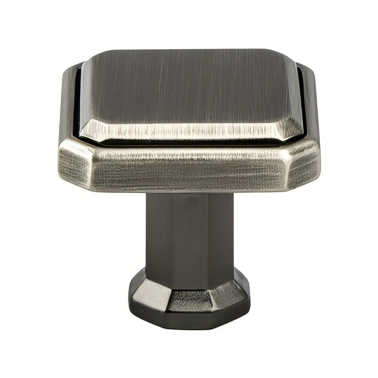 Berenson 9580-1VTN-P vintage nickel cabinet knob
