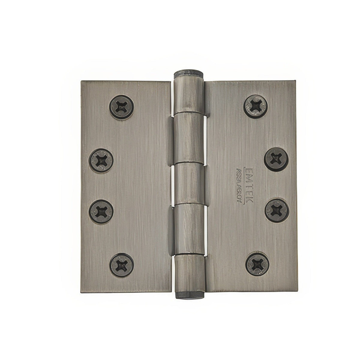 Emtek 96114US15A pewter plain bearing hinge