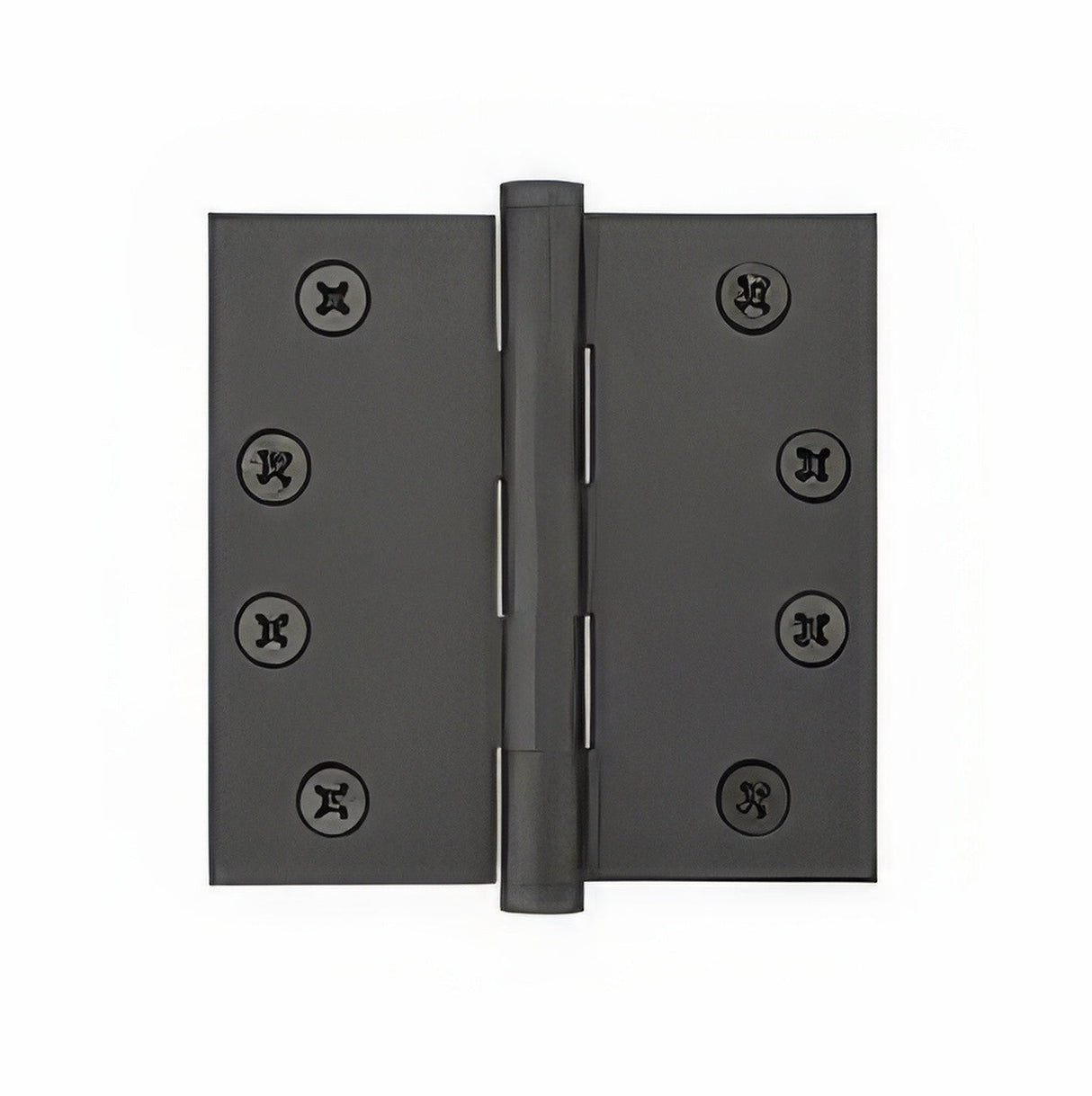 Emtek 96114US19 flat black plain bearing hinge