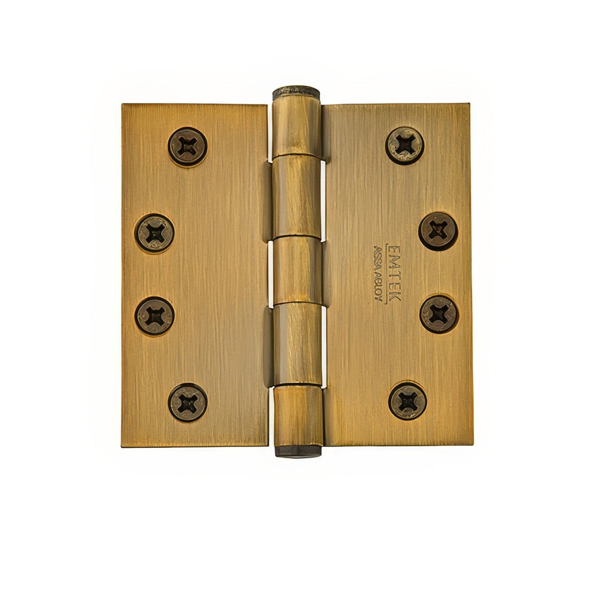 Emtek 96114US7 french antique plain bearing hinge