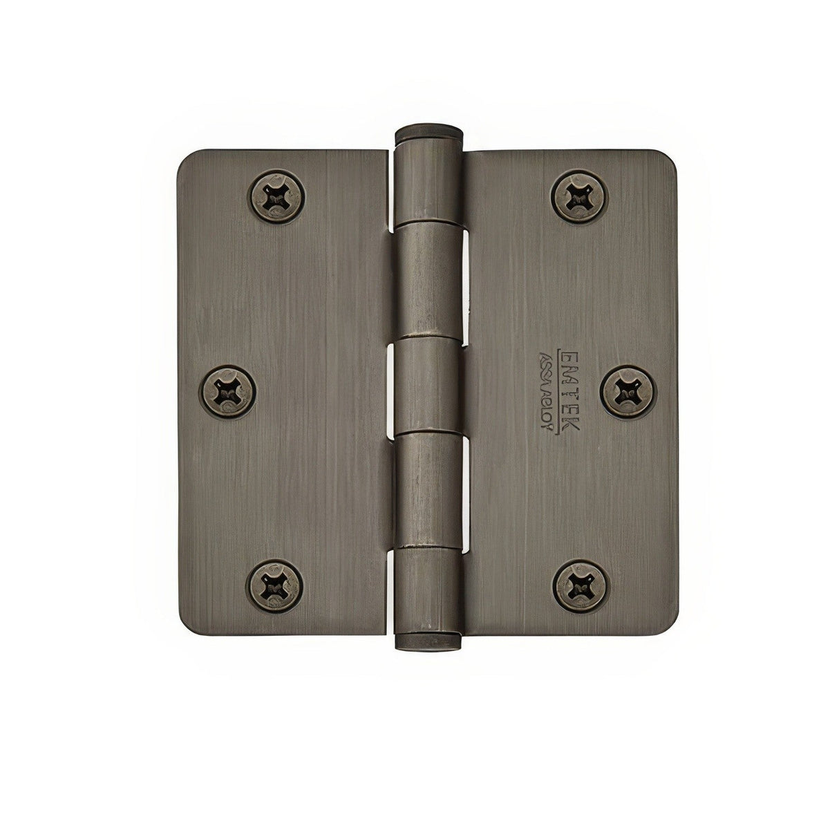 Emtek 96123US15A pewter plain bearing hinge