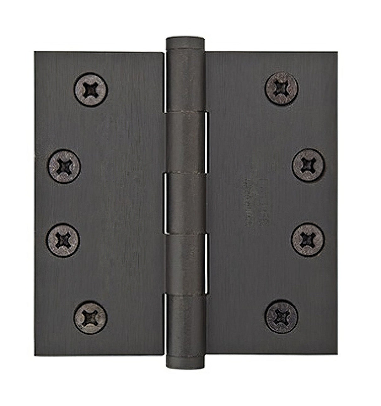 Emtek 96214US19 flat black plain bearing hinge