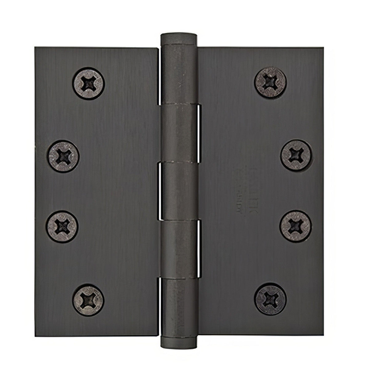 Emtek 96215US19 flat black plain bearing hinge