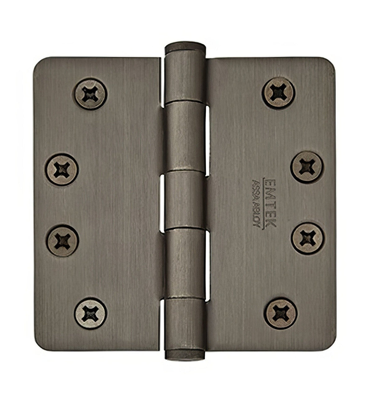 Emtek 96225US10B Brass Modern, Classic Brass, Designer Brass plain bearing hinge, additional view