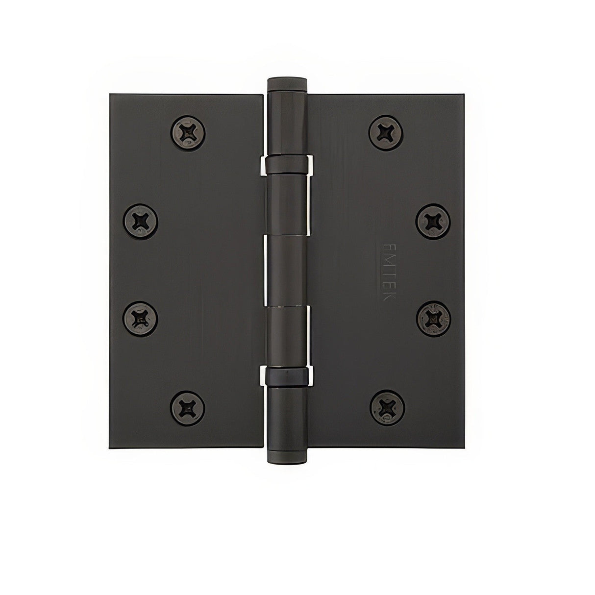 Emtek 96415US10B Brass Modern, Classic Brass, Designer Brass ball bearing hinge, additional view