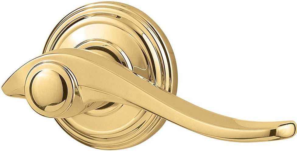 Kwikset 966AVLLH-3 polished brass interior pack single cylinder