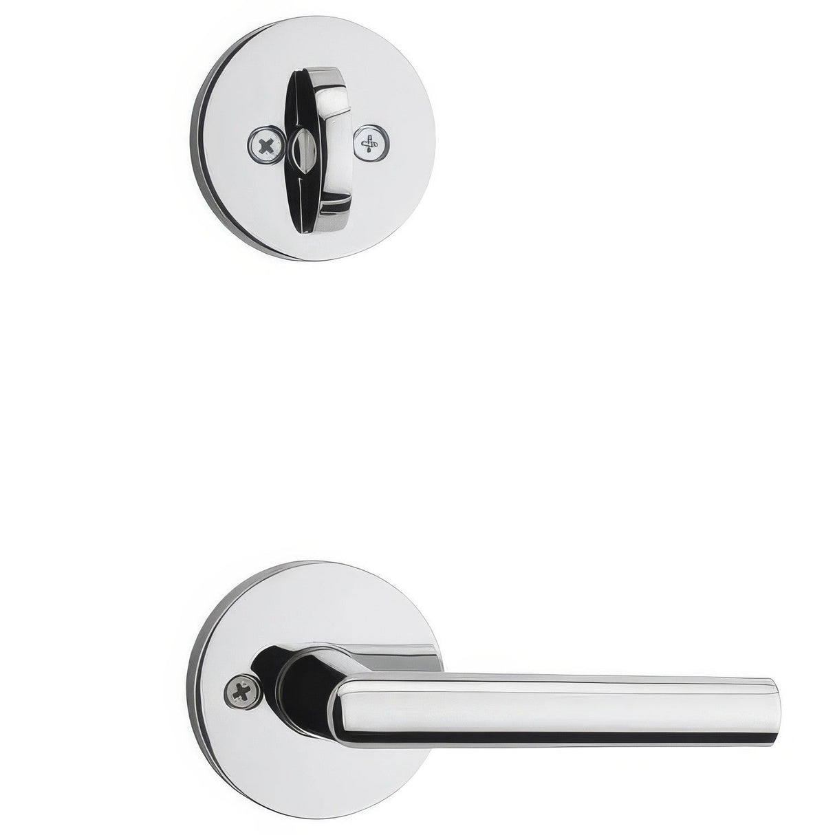 Kwikset 966MILRDT-26.UNIV polished chrome interior pack double cylinder