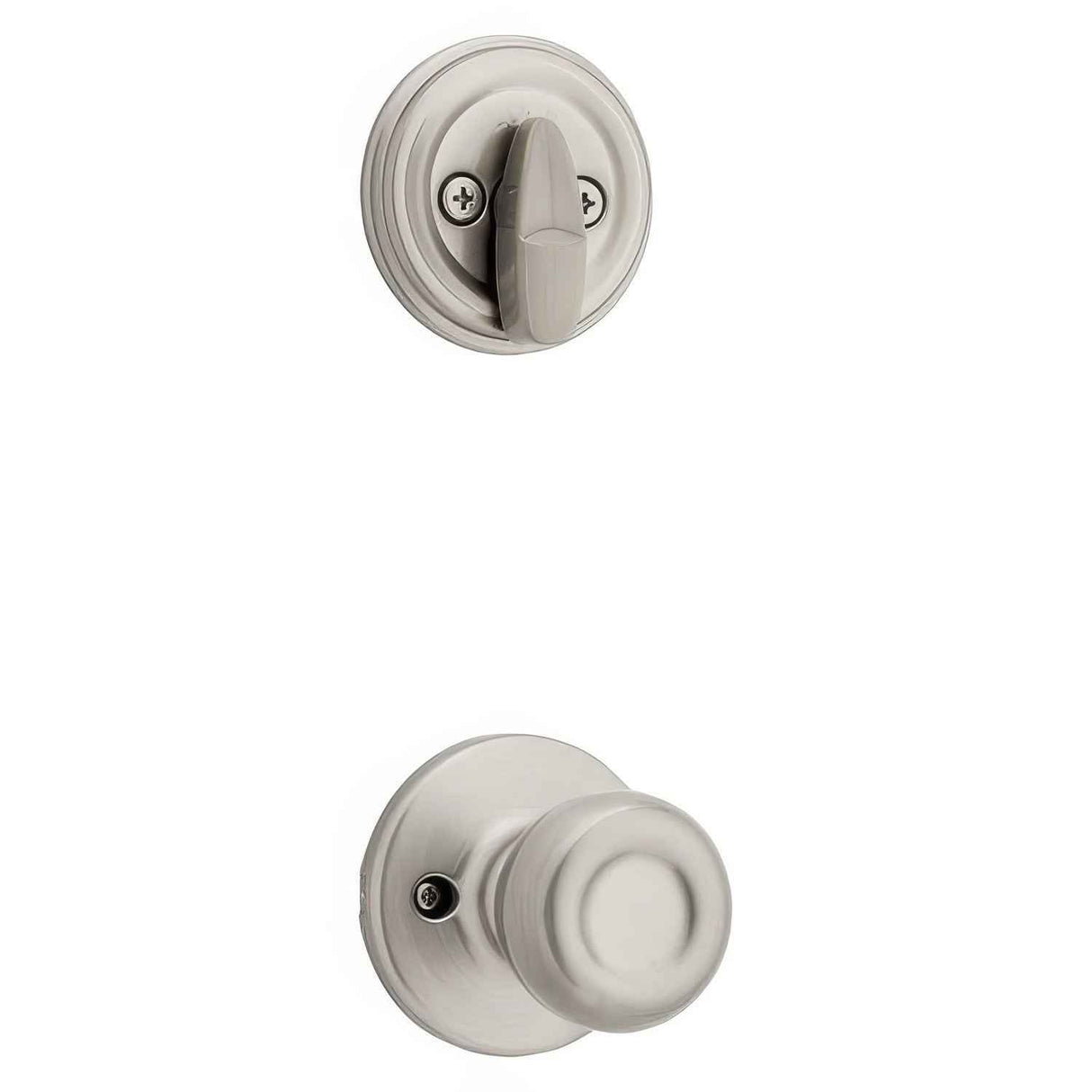 Kwikset 966T-15.UNIV satin nickel interior pack single cylinder