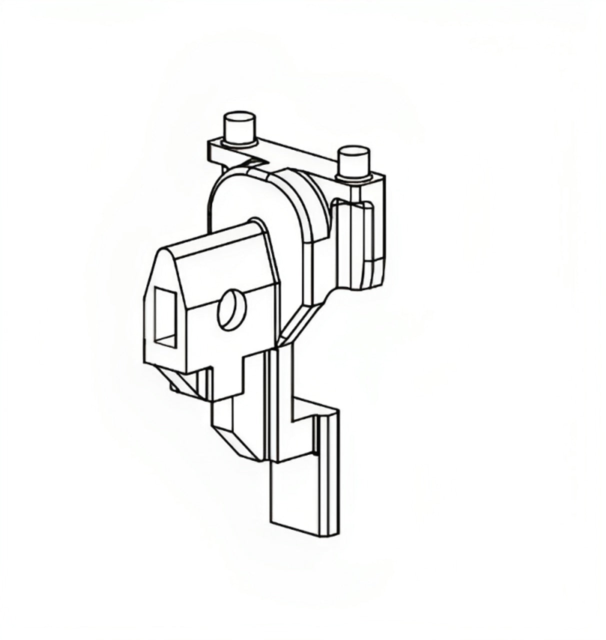 Von Duprin 971012 lever trim