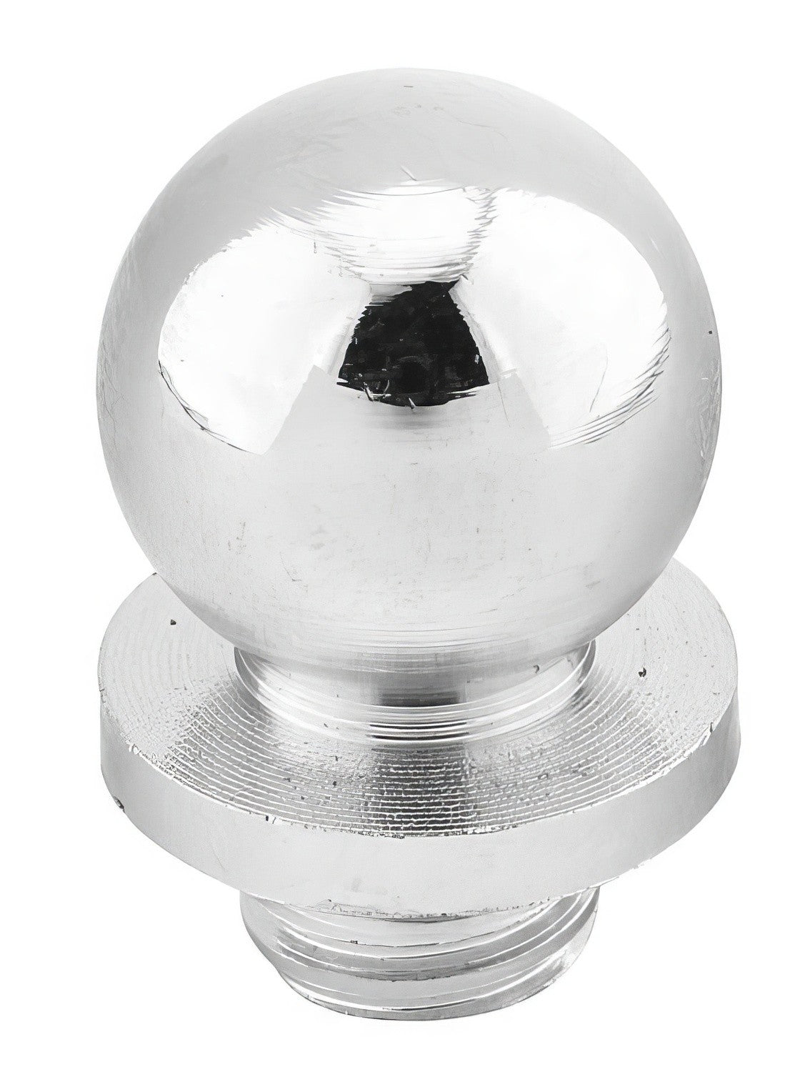 Emtek 97204US26 Brass Modern, Classic Brass, Designer Brass finial, additional view