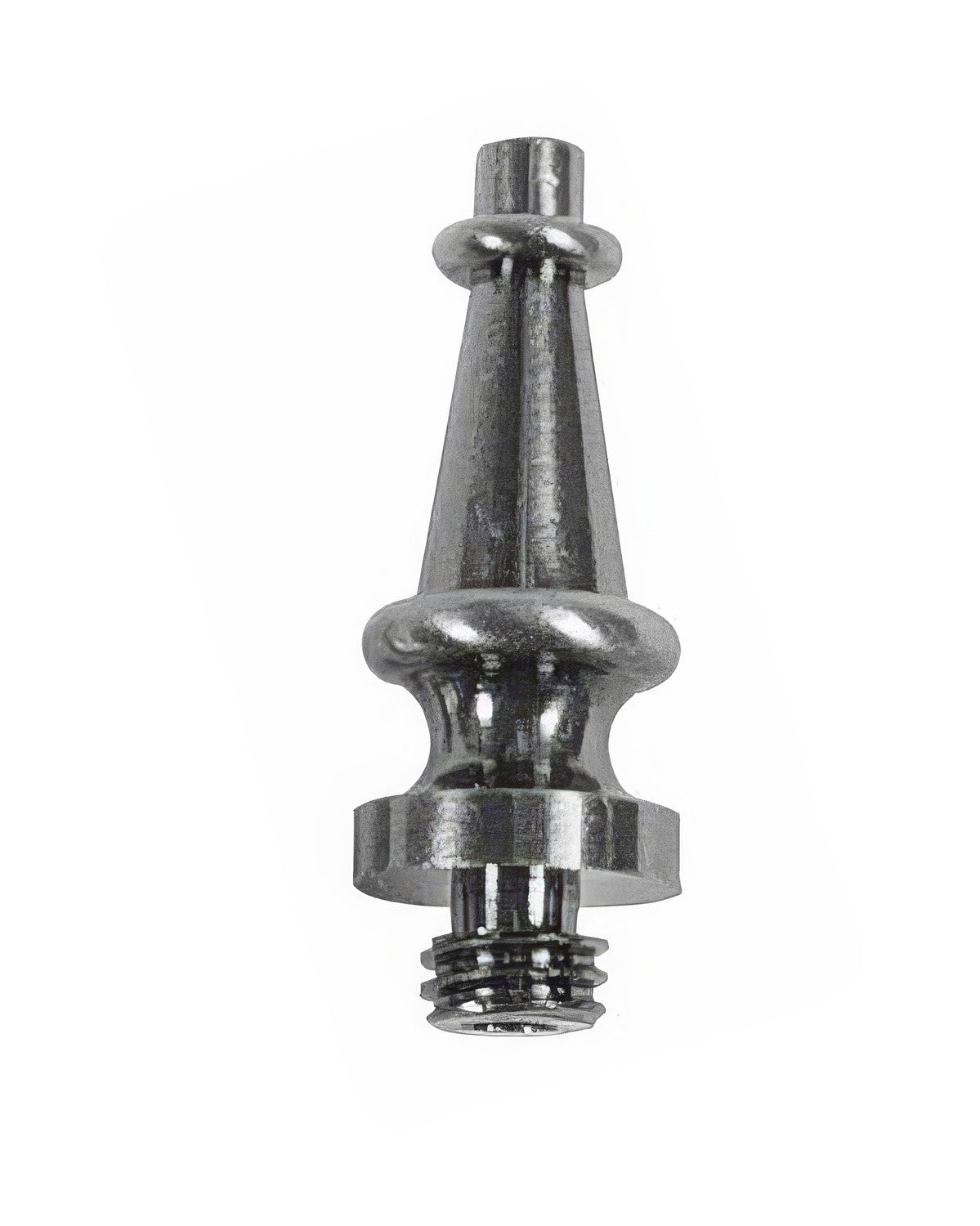 Emtek 97213US15A Brass Modern, Classic Brass, Designer Brass finial in satin stainless, additional view