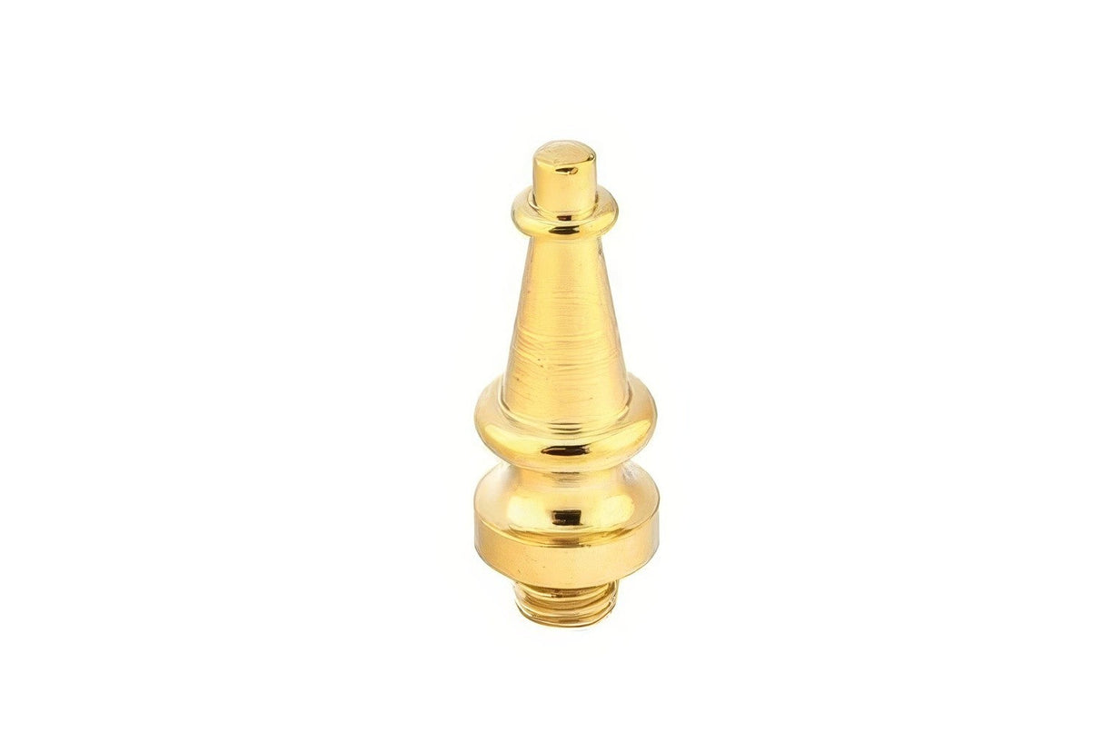 Emtek 97315US3 Brass Modern, Classic Brass, Designer Brass finial, additional view