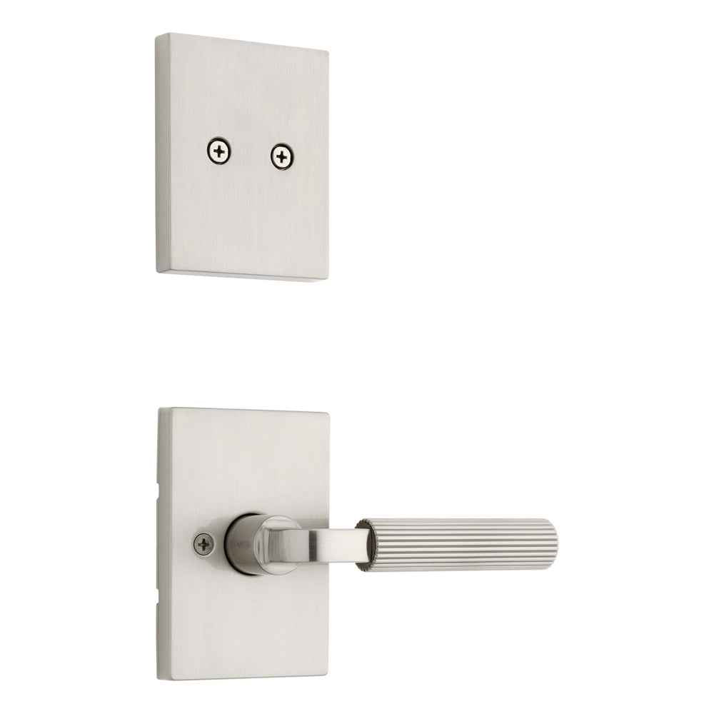 Kwikset Contemporary Handleset Trim in Satin Nickel