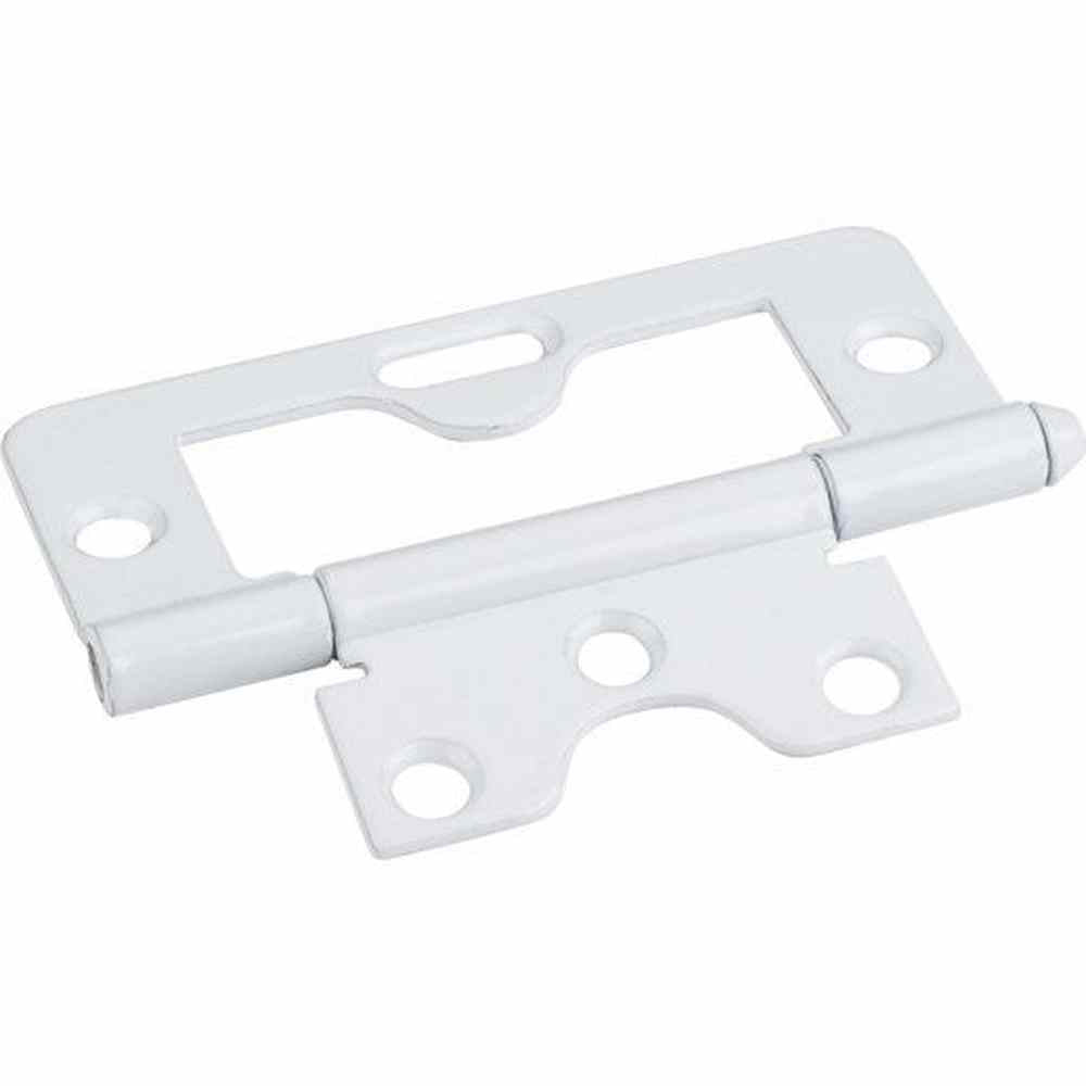 Hardware Resources 9805WH white non mortise hinge