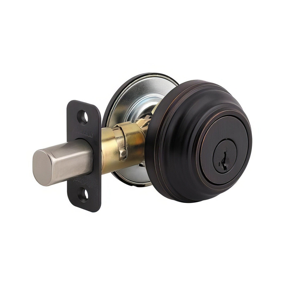 Kwikset 980S-5V1 antique nickel single cylinder deadbolt