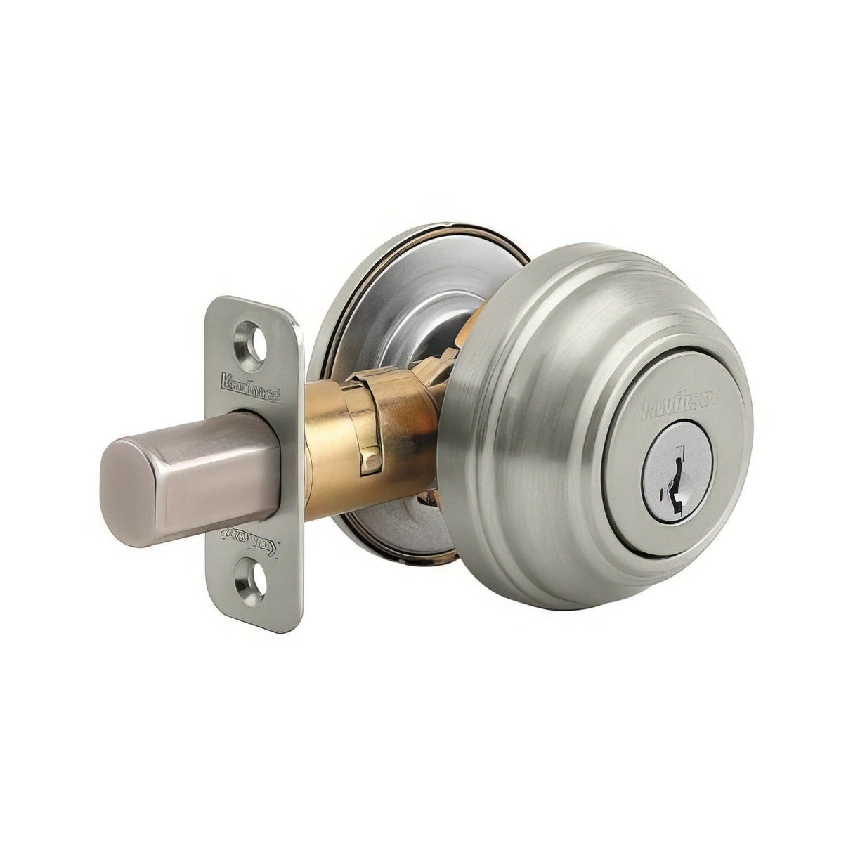 Kwikset 980S-15V1 satin nickel single cylinder deadbolt