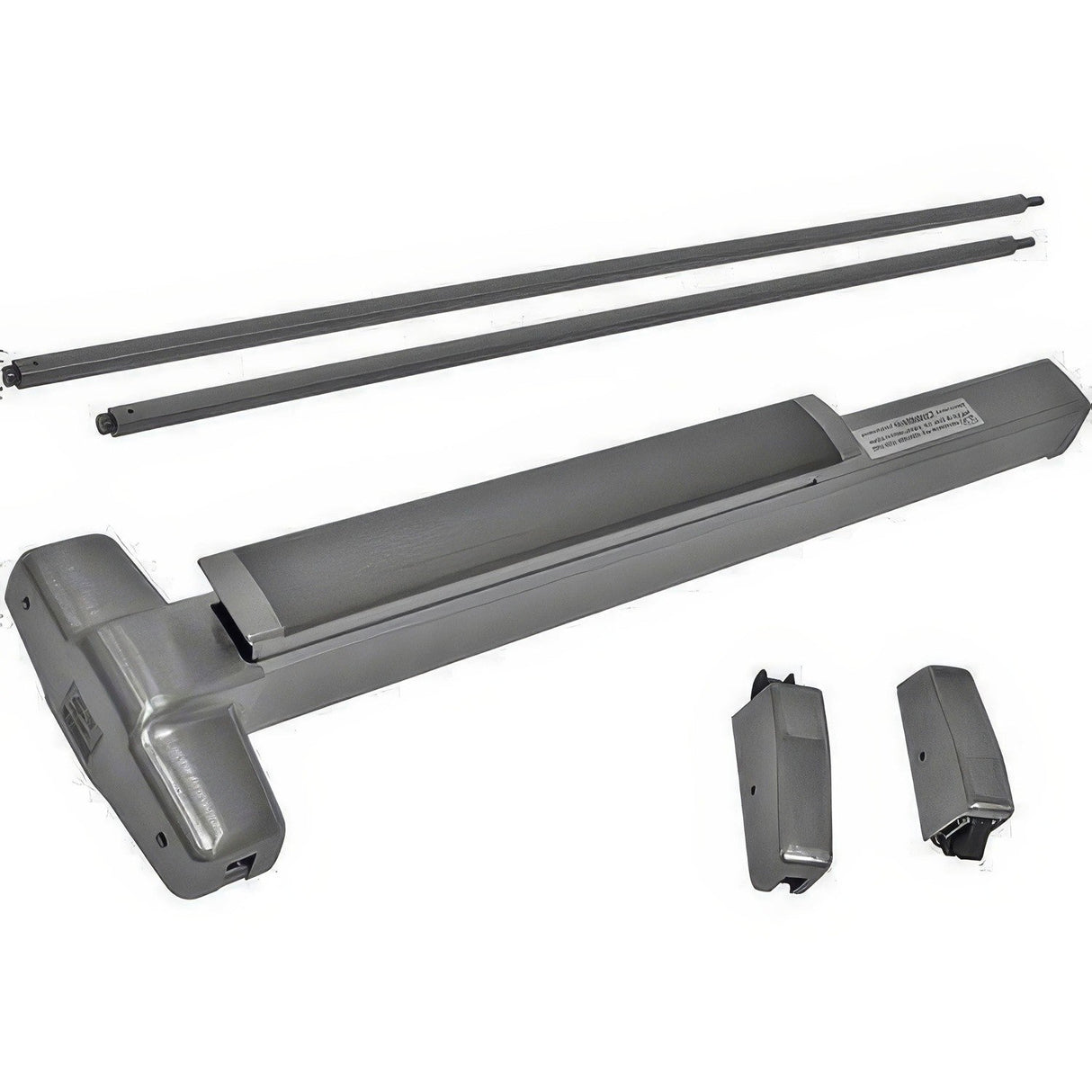 Von Duprin 9827EO32D4 satin stainless steel rod exit device