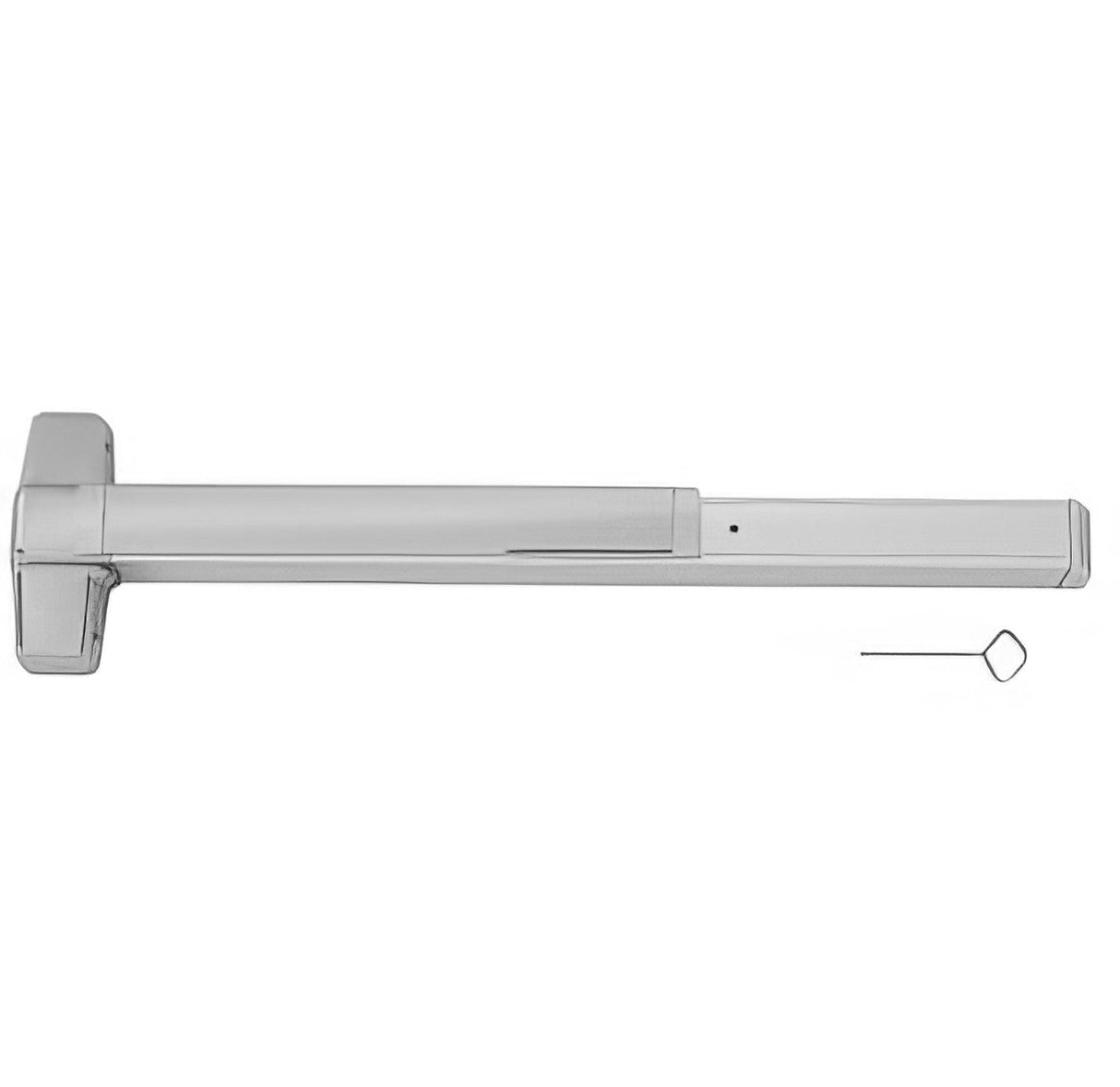 Von Duprin 9847EO26D4 satin chrome rod exit device