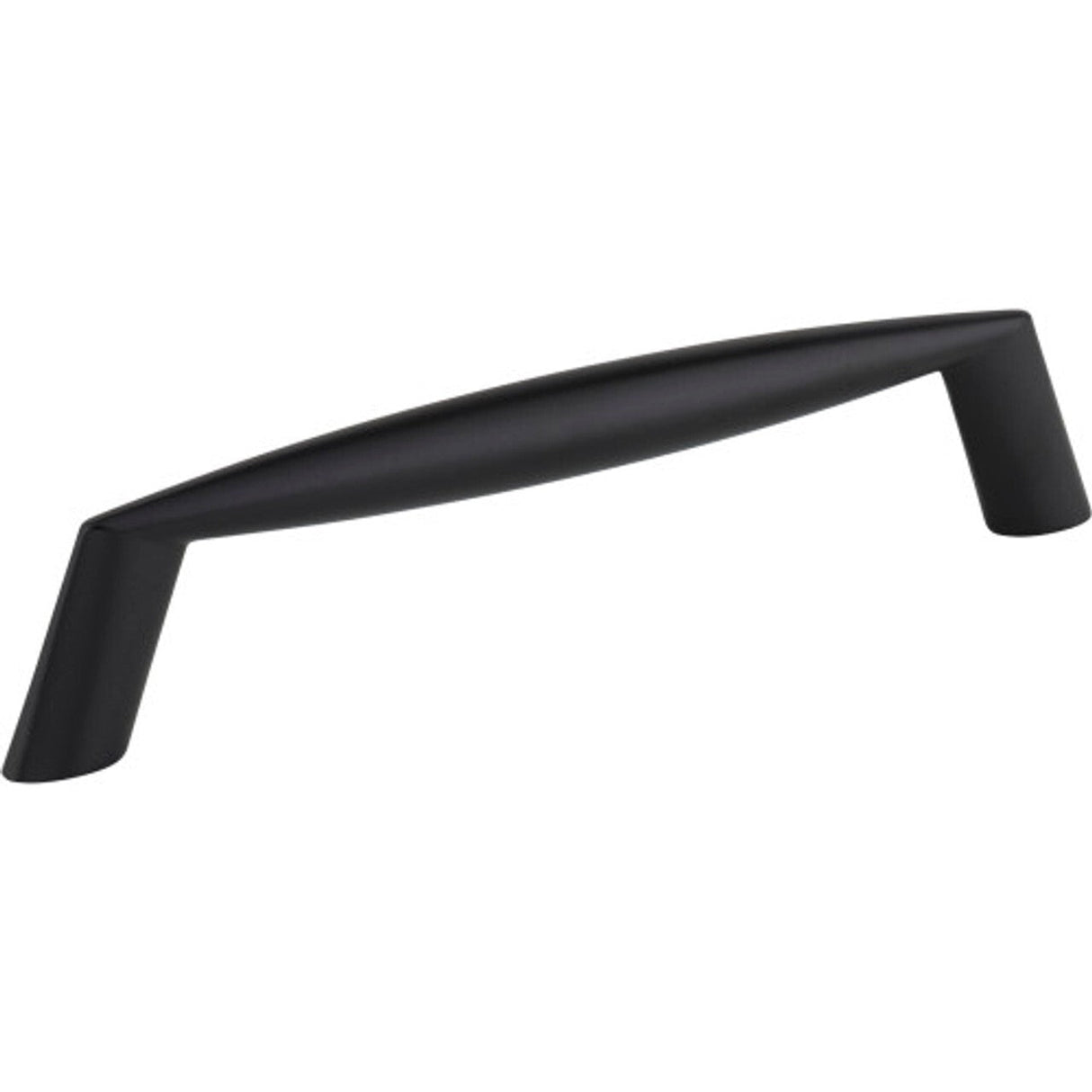 Elements 988-128MB matte black cabinet pull