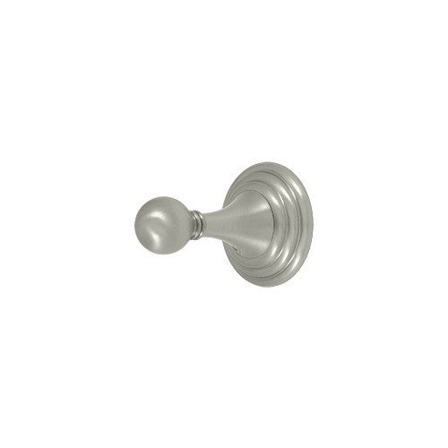 Deltana 98C2009-15 Classic Single Robe Hook Satin Nickel