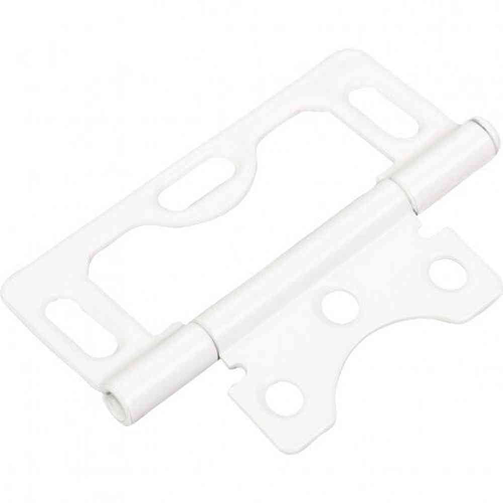 Hardware Resources 9902WH white non mortise hinge