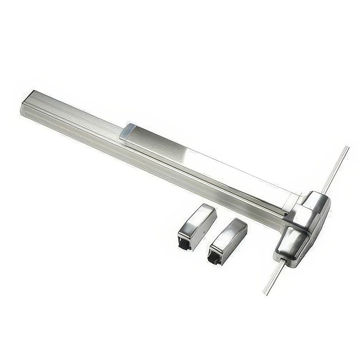 Von Duprin 9927EOF264 polished chrome rod exit device